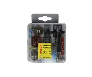 Jeu d'ampoules BOSCH H7/H1 Maxibox +P21W T4W PY21W P21/5W W5W 2x10A 1x15A 1x20A