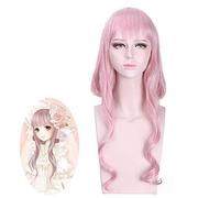 Jeu d'anime miracle Nikki Cosplay perruque Lolita rose longs cheveux synthétiques Halloween fête Costume jouer perruques pour les femmes