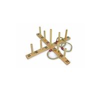 Gollnest & Kiesel Jeu d'anneaux TOYS PURE – Sisal Extérieur Mixte dès 3 ans 56 x 56 cm