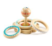 Jeu d'anneaux en bois à empiler BabyHoopi