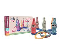 Jeu d'anneaux - Jeu interactif pour - En ABS respectueux de l'environnement - Pour la coordination œil-main pendant les fêtes, les événements scolaires et l'attachement des parents