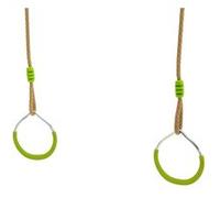 Jeu d'anneaux pour portique h190-250cm vert vert