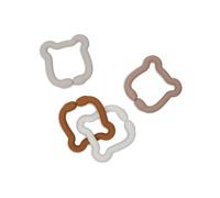 Jeu d'anneaux Silicone Teddy Bear - Jollein