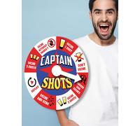 Jeu D'apéro Roulette À Shots Multicolore