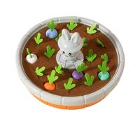 Jeu d'appariement et de tri - Éducation Interactive pour collecter des Carottes - Jouet de tri des Couleurs par appariement pour, pour la Maison, la Salle de Classe, Les Voyages préscolaires