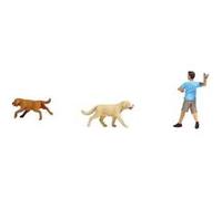 Jeu dapplication H0 avec chiens Busch 7896 G