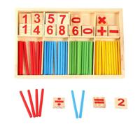 Jeu d'apprentissage chiffres de bâton mathématiques jouets enfants d'âge-REN