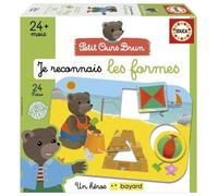 Jeu D'apprentissage - Educa - Je Reconnais Les Formes - Petit Ours Brun