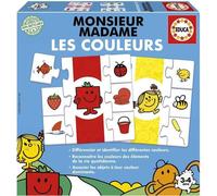 Jeu d'apprentissage - EDUCA - Monsieur Madame - Les Couleurs