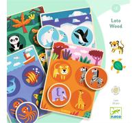 Jeu D'apprentissage Loto Wood Multicolore TU