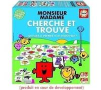 Jeu d'apprentissage - Monsieur Madame - Cherche Et Trouve Multicolore G