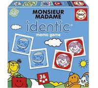Jeu d'apprentissage - Monsieur Madame - Identic Multicolore G
