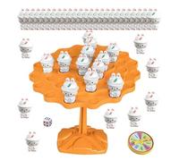 Jeu d'arbre d'équilibre - Jouet éducatif d'entraînement à l'équilibre à Motif de Lapin | Jeu de société interactif Parent-Enfant | pour Les de 3 Ans et Plus, soirée en Classe en Famille à domi
