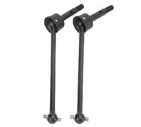 Jeu d'arbres d'entraînement CVD de Roue Avant, Mise à Niveau Durable et Stable des Performances pour TRAXXAS UDR 1/7 RC, matériau en Acier pour Voiture, Paquet de 2 (Noire)