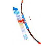 Jeu d'arc lumineux en fibre optique, grand arc et flèches, kit d'arcade pour enfants, matériau ABS+PP durable