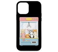 Jeu d'arcade Cute Claw Machine à Prix Kawaii Animals Coque pour iPhone 12 Mini