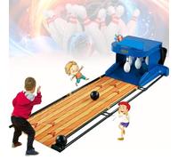 Jeu Darcade De Bowling, Console De Jeu De Bowling Dintérieur avec Tableau De Score LED À Réinitialisation Automatique, Éclairage Et Son Réaliste - Amusant pour Les Enfants Et Les Adultes
