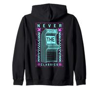 Jeu d'arcade Never Forget Classics Retro 80's Video Gamer Sweat à Capuche
