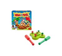 Jeu d'arcade Whac-A-Mole Mattel Games Chass'taupes Électronique 1-2 joueurs Rouge/Vert
