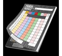 Jeu DAS! Panda Royale Bloc de Rechange pour Jeu Familial Panda Royale avec dés Tactiques et échange de dés, pour 2 à 10 Joueurs à partir de 8 Ans