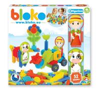 Jeu d'assemblage - BLOKO - Coffret de 50 BLOKO et 2 figurines Ferme - Dès 12 mois