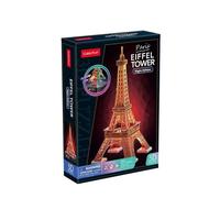 Jeu d'assemblage - CUBIC FUN - GXP-882586 - Puzzle 3D Tour Eiffel (version nuit) - 51 pièces - À partir de 8 ans