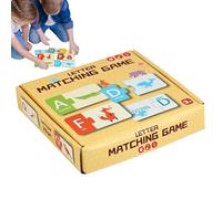 Jeu D'Association D'Alphabet - Jouet Puzzle Numérique Interactif | Jouets De Motricité Fine Mots Usuels Pour Maternelle,Pour Tout-Petits Maternelle Jardin D' Maison Garderie Salle De Classe Voy