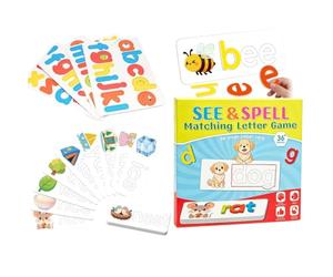 Jeu d'association de l'alphabet - motricité fine - Orthographe