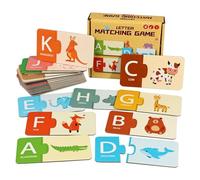 Jeu D'association De L'alphabet - Puzzle d'apprentissage des Lettres Auto-correctrices, Jeu De Cartes Éducatives Flash Alphabets | pour Les Tout-Petits, Les, L'école Maternelle, La Maternelle,