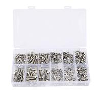 Jeu d'assortiment de vis en acier inoxydable 304, boulons hexagonaux, écrous, joint M4 M5 M6, Kit d'assortiment pour l'assemblage