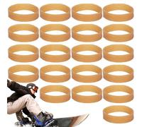 Jeu D'attaques De Frein De Ski - Bandes De Frein De 20 Pièces | D'attaques De Ski Universel 20 Sangles Élastique pour La Mise Au Point des Sports De Plein Air | Ensemble Attaches Skii - De