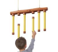 Jeu d'Attraper Les Bâtons Destiné aux - Activités de Groupe Faciles à Transporter - Jeu Familial De Bâton Réfléchissant À Lâcher | pour Hommes, Femmes, Garçons, Filles, Jeunes, Famille, Amis