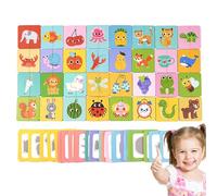 Jeu d'attribution - Jeu de société, encouragement de la mémoire pour à partir de 3 ans, de maternelle, voyage préscolaire