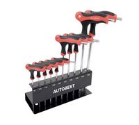 Jeu de 10 Clés en < > Torx sur ratelier T9 à T50