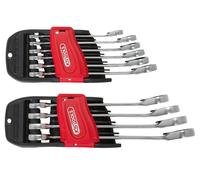 Jeu de 10 clés mixtes à cliquet DUO GEAR® KS TOOLS 503.5950