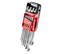 Jeu de clés mixtes métrique sur étui portatif - 12 pièces Facom