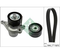 Jeu de 10 courroies nervurées en V INA 529 0317 pour, NISSAN, OPEL,...