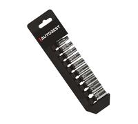 Jeu de 10 douilles US - inch -carré 1/4 "