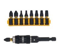 DeWALT DT70578T Jeu de 10 porte-embouts pliables avec embouts Extreme Impact Torsion