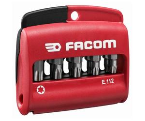 Jeu de 10 embouts de vissage FACOM E.112PB TORX 1/4"