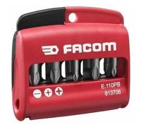 Jeu de 10 embouts de vissage mixtes 1/4" FACOM E.110PB