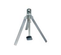 Jeu de 10 Trépieds Fixes Réglables pour Chape Liquide - Repère de Niveau avec Platine Ronde - Réglage de Hauteur 0 à 10 cm - Pose Rapide et Précise des Chapes Autonivelantes