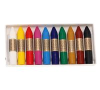 Jeu de 10 unités de crayons de couleur souples dans des couleurs assorties manley mnc00033