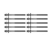 Jeu de 10 vis de culasse FEBI pour BMW Série 3 E90 E91 4 cylindres diesel (02/2004-08/2007) - moteur M47D20TU2