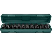 Jeu de 11 douilles à impact de flanc Dr. 6pt de 1/2" 10-24 mm S03A4111S Jonnesway Tools