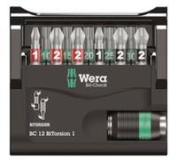Jeu De 11 Embouts Bitorsion + 1 Porte-Embouts Rapidator Wera 05057420001 G