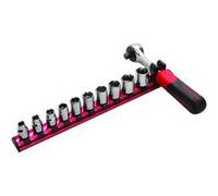 Jeu de 11 outils 3/8'' sur rack aimanté SAM OUTILLAGE - 74-J11R