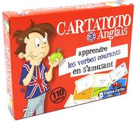 Jeu de 110 cartes : Cartatoto Anglais N3 - Les verbes courants