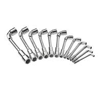 Facom Jeu de 12 clés à pipe débouchées 75.J12PB 6 pans (7 à 24 mm)