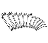 Jeu de 12 clés à pipe débouchées FACOM 75.J12PB 6 pans (7 à 24 mm)
